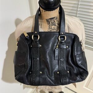 Cole Haan Black Leather shoulder  Bag